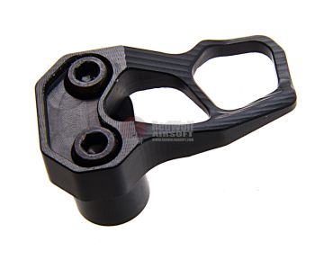 Guns Modify CNC Aluminum Magazine Release Extension for WA GBBR ACC XMR - Black