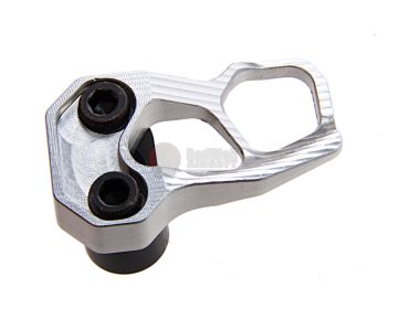 Guns Modify CNC Aluminum Magazine Release Extension for WA GBBR ACC XMR - Silver
