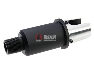 G&P 3 inch Aluminum Stubby Taper Outer Barrel for G&P Taper Metal Body (14mm CW) - BK