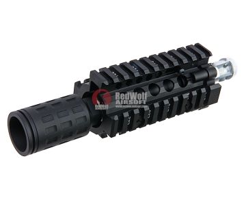 G&P QD Daniel Defense Style 4.5 inch Front Set for G&P M.T.F.C. System M4 Upper Receiver  - Black 1