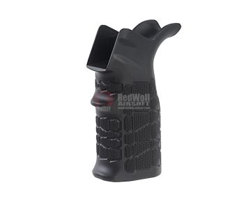 G&P Aluminum (CNC Process) Waffle Heat Sink Grip for Tokyo Marui & G&P M4 / M16 Series (Hex,Black) 1