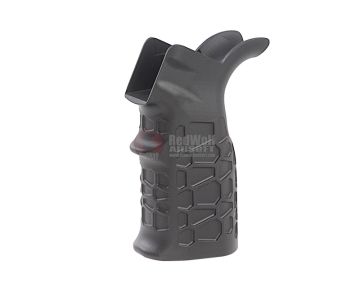 G&P Aluminum (CNC Process) Honeycomb Heat Sink Grip for Tokyo Marui & G&P M4 / M16 Series - Black 1
