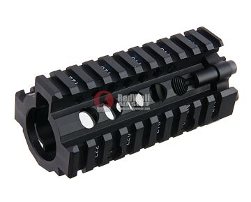 G&P Daniel Defense 4.5 inch RAS II for Tokyo Marui & G&P M4/ M16 Series  - Black 1