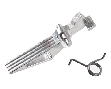 G&P Stainless Steel Flat Trigger for Tokyo Marui / G&P M4 AEG Series