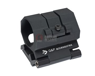 G&P Keymod Adjustable Flashlight Mount for Keymod System - Black