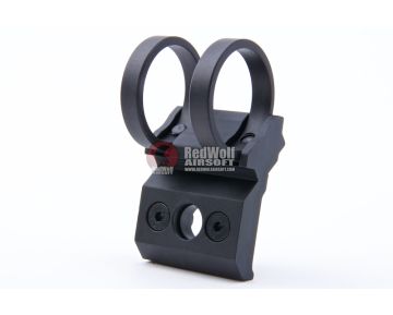 G&P Keymod One O'Clock Flashlight Mount Ring (1 inch) - Black