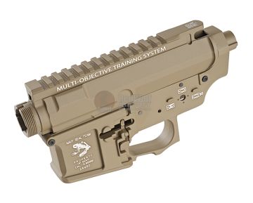 G&P MOTS Taper Metal Receiver for Tokyo Marui M4 / M16 Series & G&P F.R.S Series (Dark Earth) 1