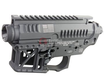G&P Signature Receiver for Tokyo Marui M4 / M16 & G&P FRS Series - Gray 1