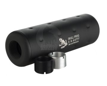 G&P Stubby Airsoft Silencer (Skull Frog) 1