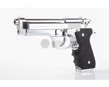 Tokyo Marui M92F Chrome Stainless Finishing Model GBB Airsoft Pistol 1