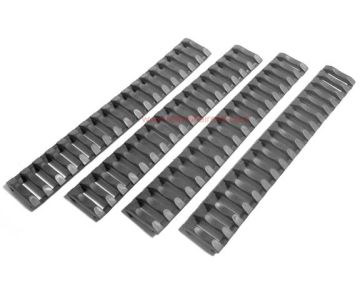 G&P RAS Slim Rail Cover - Black (Set of 4)