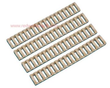 G&P RAS Slim Rail Cover - Sand (Set of 4)
