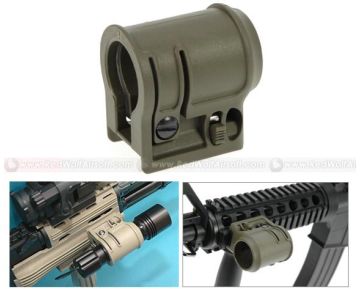 G&P AK Tactical Flashlight Mount (OD) 1