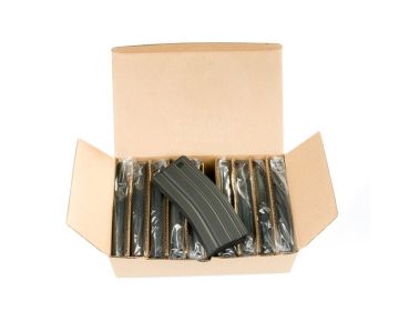 G&P 130rds Illuminated Mid Cap M4 / M16 Magazine 10pcs Package (Dark Gray)