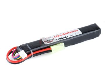 G&P Airsoft Lipo Battery 11.1v 1200mAh (30C, A - Tamiya) 1