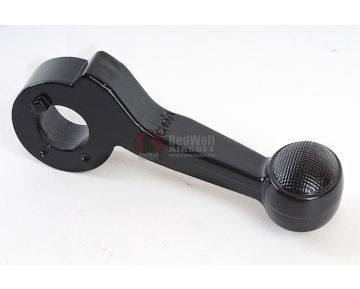 ARES Striker Cocking Handle (Zine Alloy, Type 1) - Gloss Black