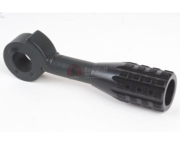 ARES Striker Cocking Handle (Zine Alloy CNC, Type 3) - Matt Gray 1