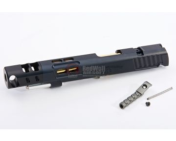Gunsmith Bros STI DVC Steel Slide Set for Tokyo Marui Hi-Capa GBB Series - Black 1