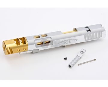 Gunsmith Bros STI DVC Steel Slide Set for Tokyo Marui Hi-Capa GBB Series - Silver 1