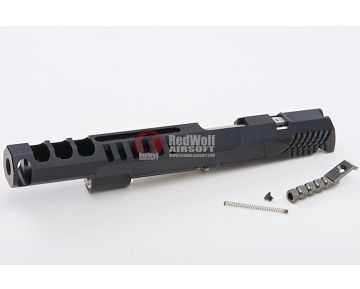Gunsmith Bros Aluminum TWO TWO Open 6 inch for Tokyo Mauri Hi-Capa 5.1 GBB Pistol - Black 1