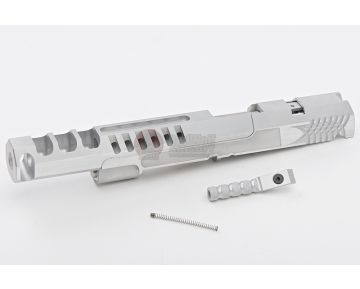 Gunsmith Bros Aluminum TWO TWO Open 6 inch for Tokyo Mauri Hi-Capa 5.1 GBB Pistol - Silver 1