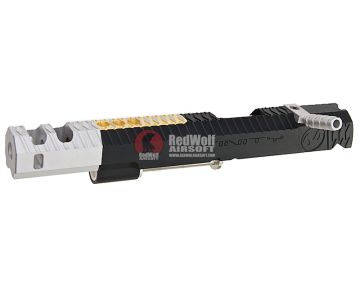 Gunsmith Bros CNC Aluminum IMM Big Rhombus Open Slide Set for Tokyo Hi-Capa Series - Black 1
