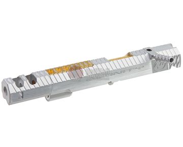 Gunsmith Bros CNC Aluminum IMM Big Rhombus Open Slide Set for Tokyo Hi-Capa Series - Silver 1