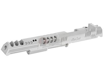 Gunsmith Bros CNC Aluminum Limcat Spearcat Open Slide Set for Tokyo Marui Hi Capa 5.1 - Silver 1