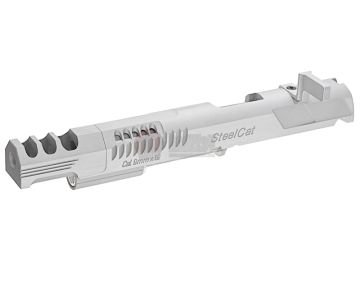 Gunsmith Bros CNC Aluminum Limcat Steel Cat Open Slide Set for Tokyo Marui Hi Capa 5.1 - Silver 1
