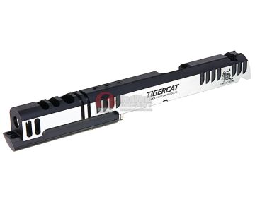 Gunsmith Bros CNC Aluminum Limcat Tigercat Open Slide Set for Tokyo Marui Hi-Capa 5.1 - 2 Tone 1