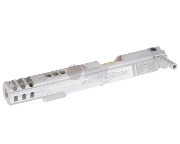 Gunsmith Bros SV Diamond Pattern Open Slide Set - Silver 1