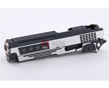 Gunsmith Bros CNC Aluminum STARS Standard Slide Kit Set for Tokyo Marui Hi-Capa Series - 2 Tone 1