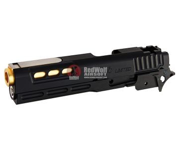 Gunsmith Bros CNC Aluminum STI DVC Limited Standard Kit Set for Tokyo Marui Hi Capa 5.1 GBB - Black 1