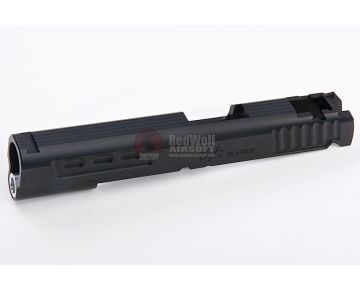 Gunsmith Bros STI DVC Classic Single Slide for Tokyo Marui Hi-Capa GBB Series - Black