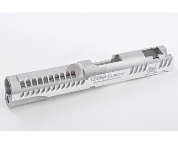 Gunsmith Bros Limcat Custom Cuts STD Single Slide for Tokyo Marui Hi-Capa GBB Series - Silver