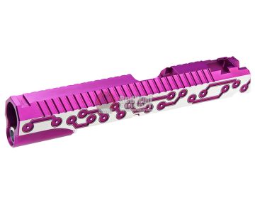 Gunsmith Bros SV Future 5.1 Single Slide for Tokyo Marui Hi-Capa GBB Series - Purple 2 Tone