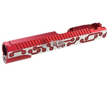 Gunsmith Bros SV Future 5.1 Single Slide for Tokyo Marui Hi-Capa GBB Series - Red 2 Tone 1
