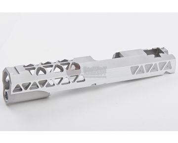 Gunsmith Bros Triangle Single Slide for Tokyo Marui Hi-Capa GBB Series - Silver 1