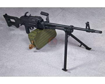 A&K PKM Airsoft LMG AEG (Black Polymer Stock Version) 1