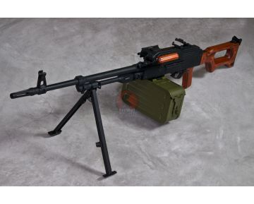 A&K PKM Airsoft LMG AEG (Real Wood Stock Version) 1
