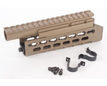 Hephaestus AK Keymod Handguard for AEG / GBB - Dark Earth