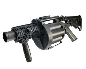 ICS MGL Grenade Launcher (Retractable Stock / Black) 1
