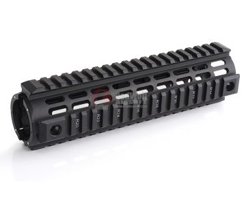 IMI Defense Aluminium Quad Rail Mid Length Drop In for M4 / M16 Series - BK  1