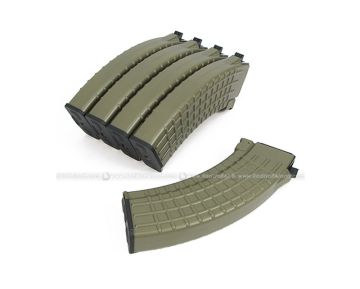 King Arms AK Magazine (70 rounds AEG Magazine, Waffle Type) - 5pcs/box (DE) 1