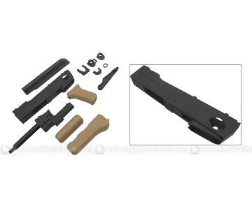 King Arms AK47S Metal Body Deluxe Set A (TAN) 
