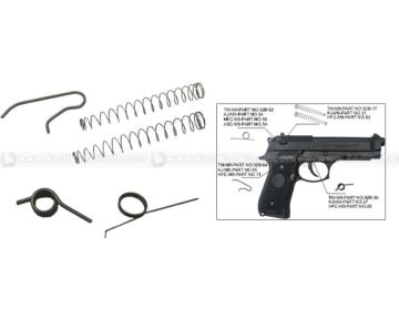 King Arms M92F Spring Set for Marui / HFC / KJ Works