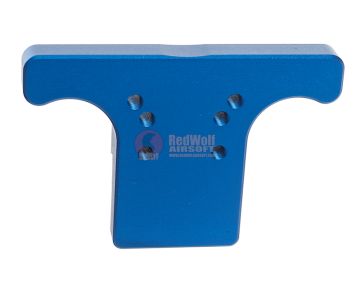 KJ Works Rear Sight Plate for CZ SP-01 Shadow - Blue