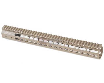 ARES Octarms 15 Inch Tactical Keymod System Handguard Set (DE) 1