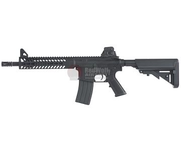 KWA Full Metal KM4 KR9 AEG Rifle w/ 9 inch Keymod Handguard