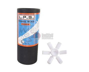 L.P.S. Mono Wad (50pcs per can) for APS CAM MK1, MK2, MK3 Cartridge - White